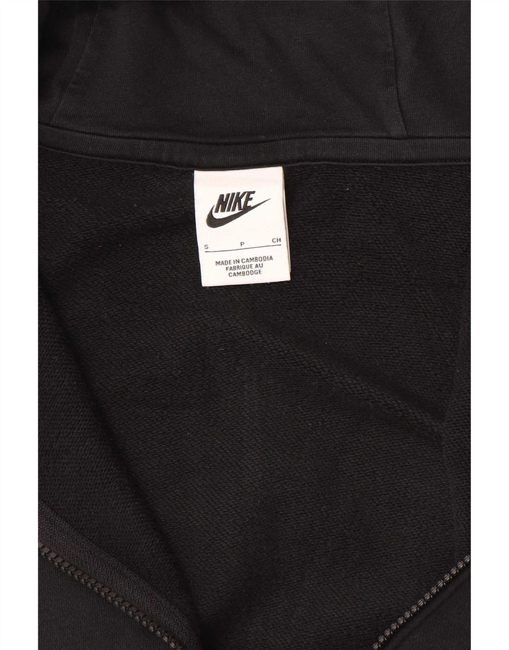 Nike Dame Oversized Hættetrøje Sweater UK 10 Lille Sort