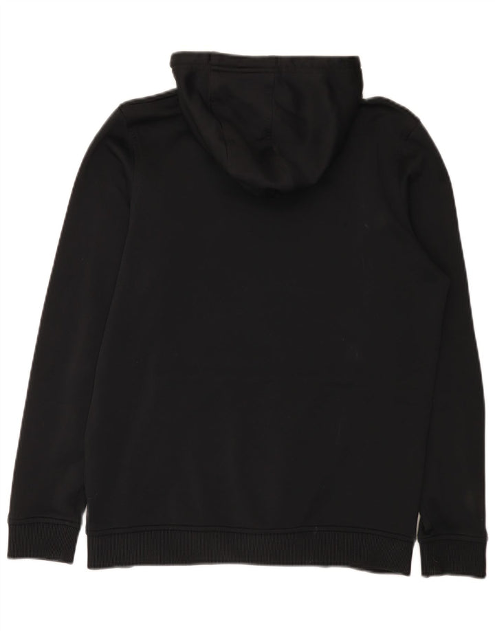 Under Armour Herre Cold Gear Grafisk Hoodie Jumper Lille sort polyester