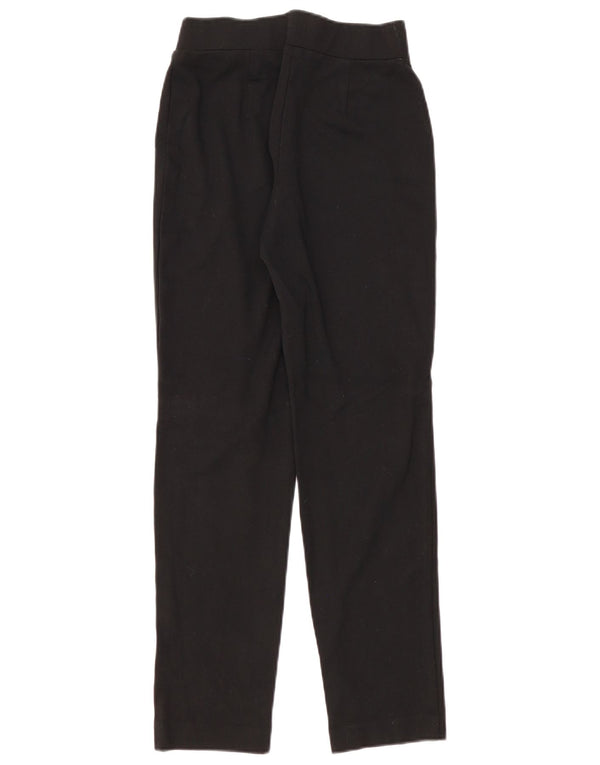 Marks & Spencer Dame Slim Casual Bukser UK 8 Small W26 L28 Sort