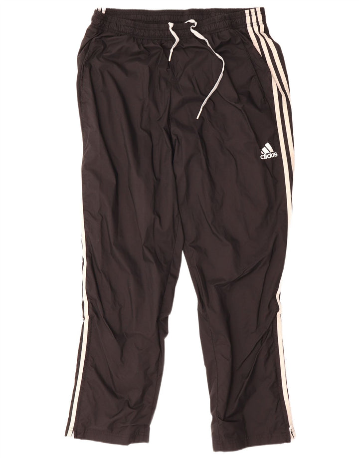 ADIDAS Herre Climalite træningsdragt bukser XL sort nylon