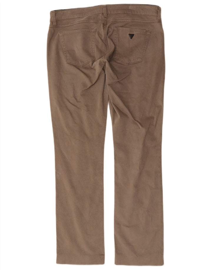 Guess Dame Bootcut Casual Bukser W32 L30 Grå Lyocell