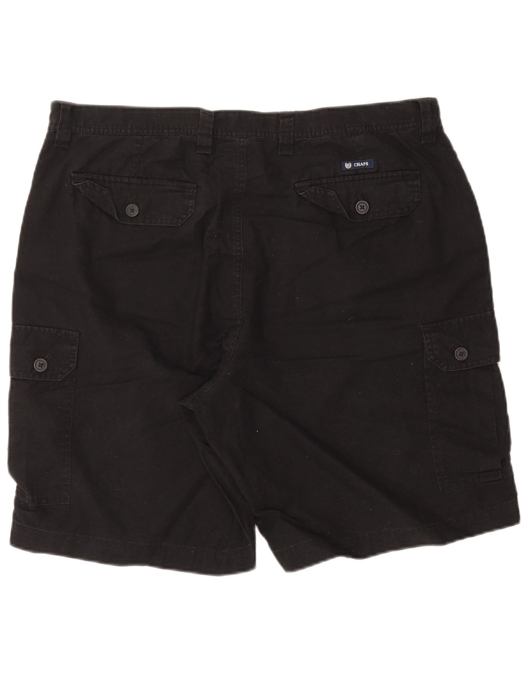 CHAPS Herre Cargo Shorts W38 XL Sort hør