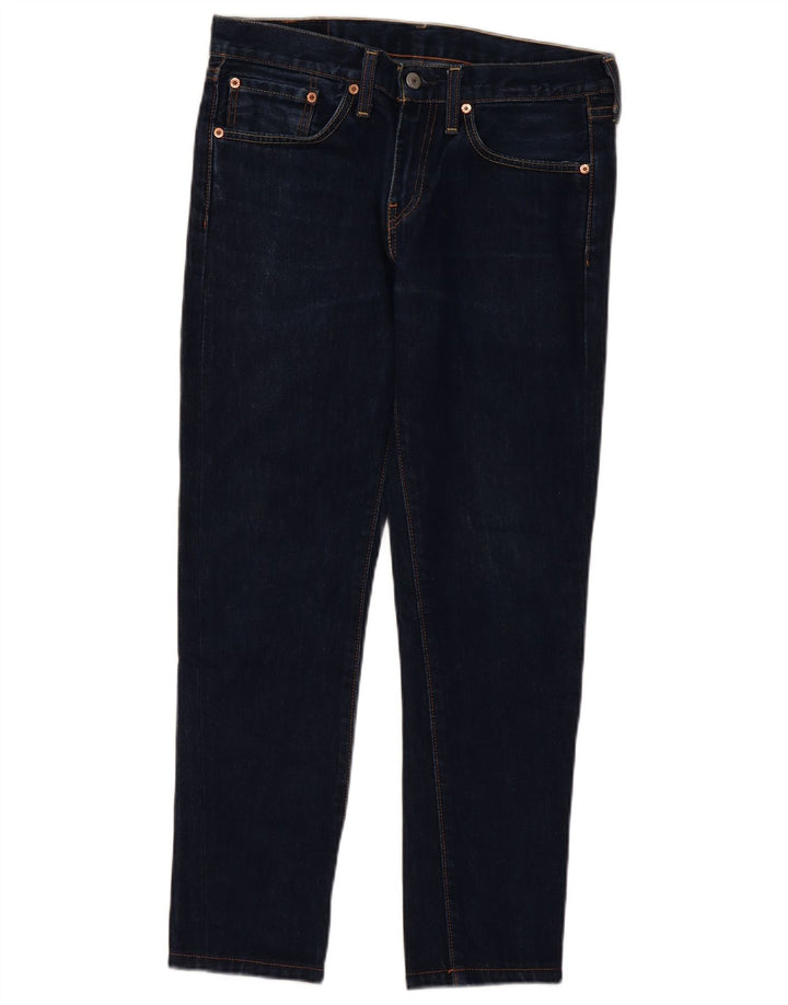 Levi's Herre 511 Slim Jeans W31 L27 Marineblå Bomuld