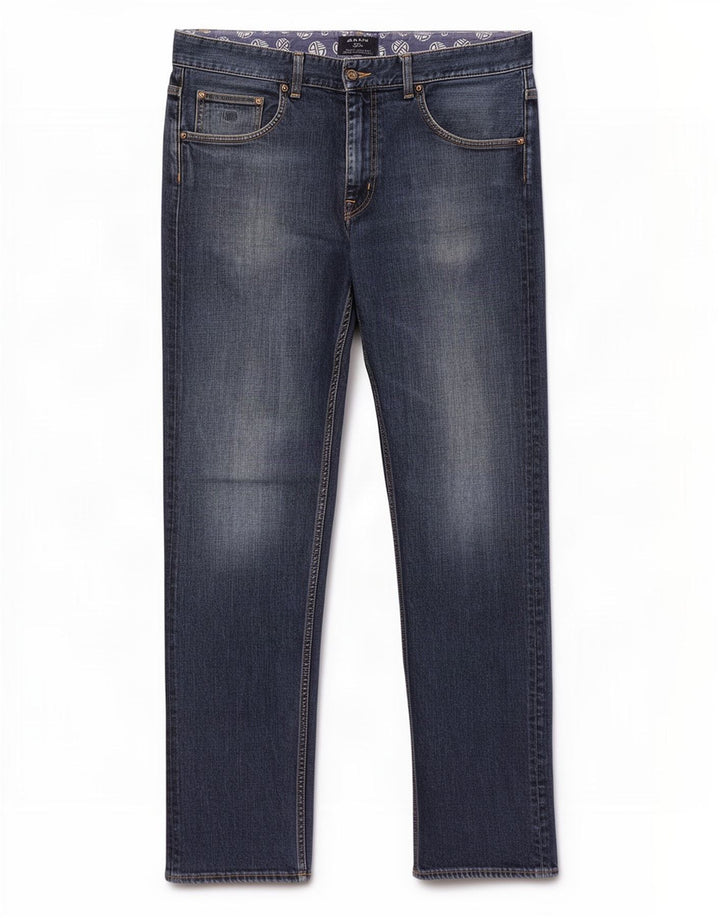 Gant Herre Regular Straight Jeans W34 L32 Blå Bomuld