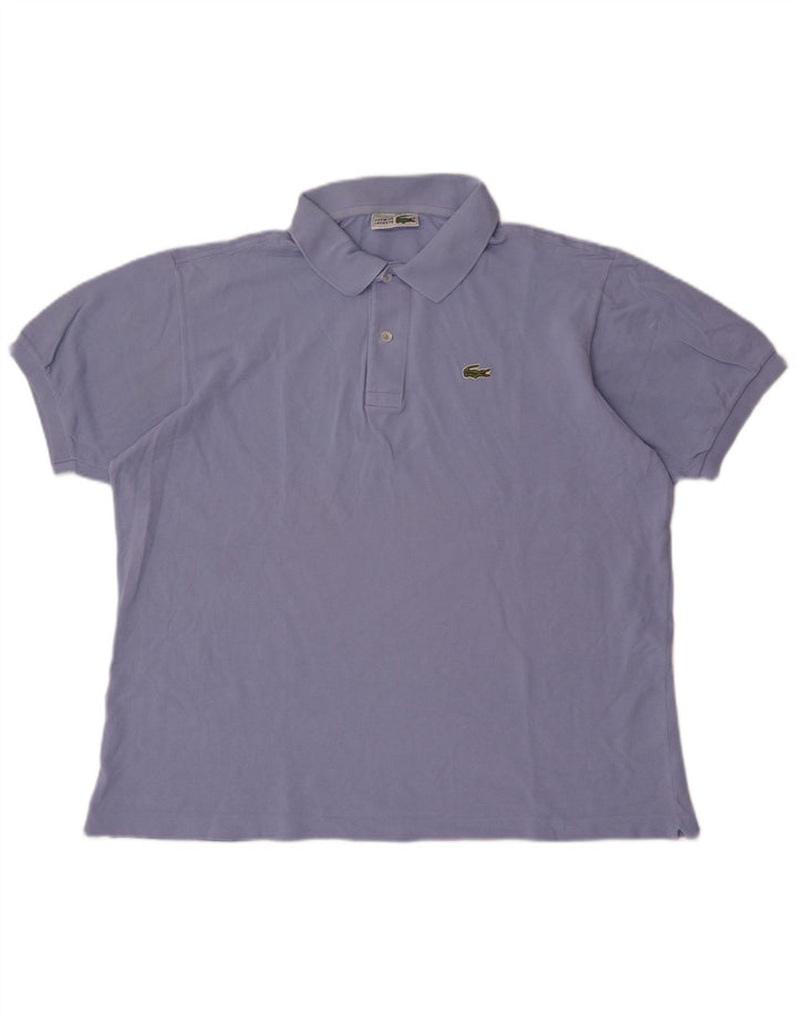 Lacoste herre poloskjorte str. 6 XL Blå bomuld