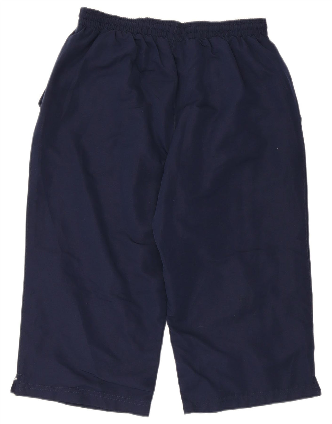 Umbro Womens Sports Shorts UK 12 Medium Navy Blue Polyester