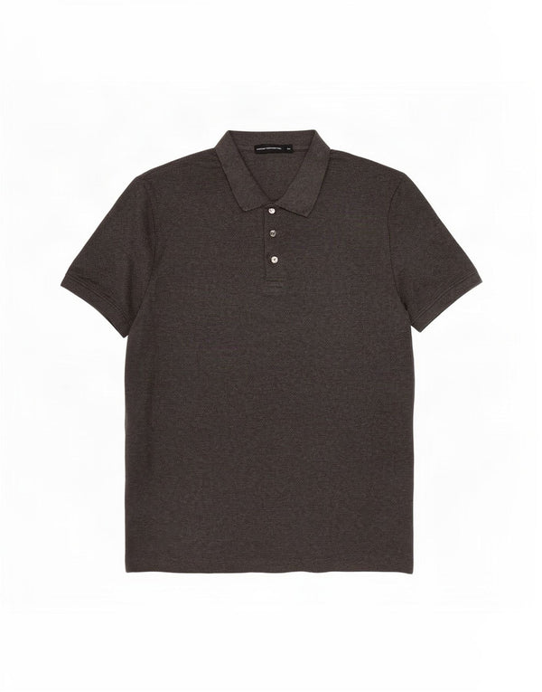 French Connection Polo Shirt til mænd 2XL Grå Bomuld