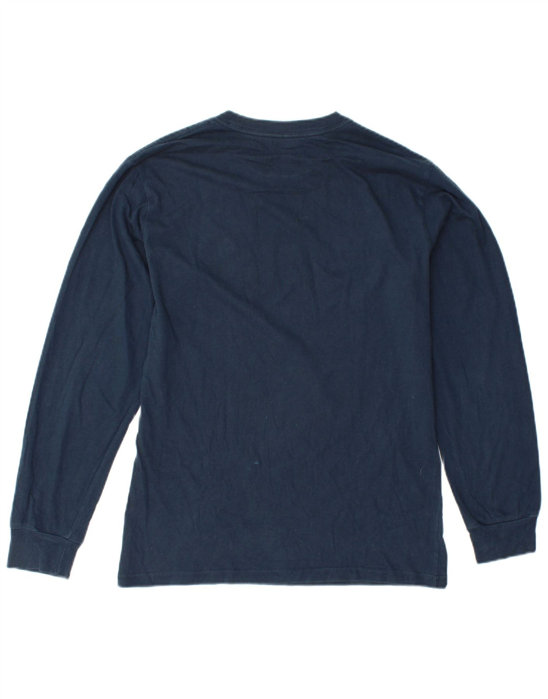 VANS Dame Classic Fit Grafisk Top Langærmet UK 10 Small Navy Blue