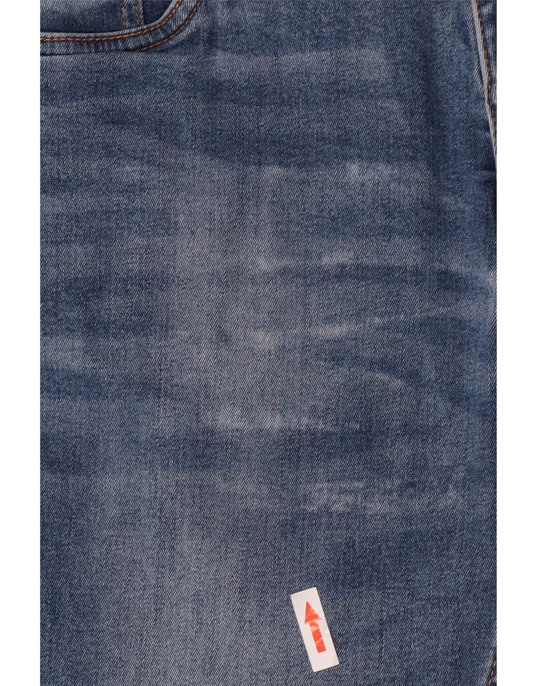 Dacks Dame Crop Slim Jeans IT 46 Large W30 L24 Blå Bomuld