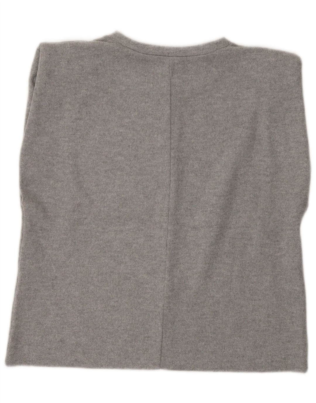 Zara Damevest Top UK 14 Medium Grå Polyester