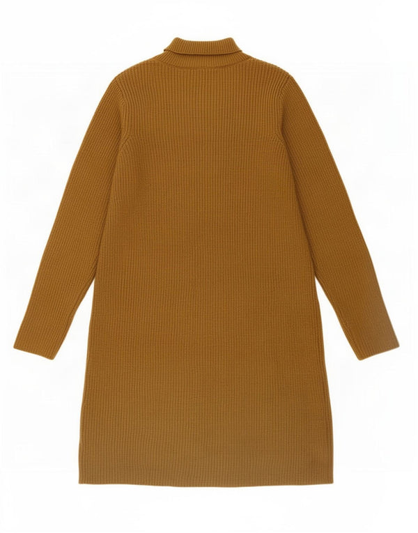 Zara Dame Jumper Dress UK 14 Large Khaki