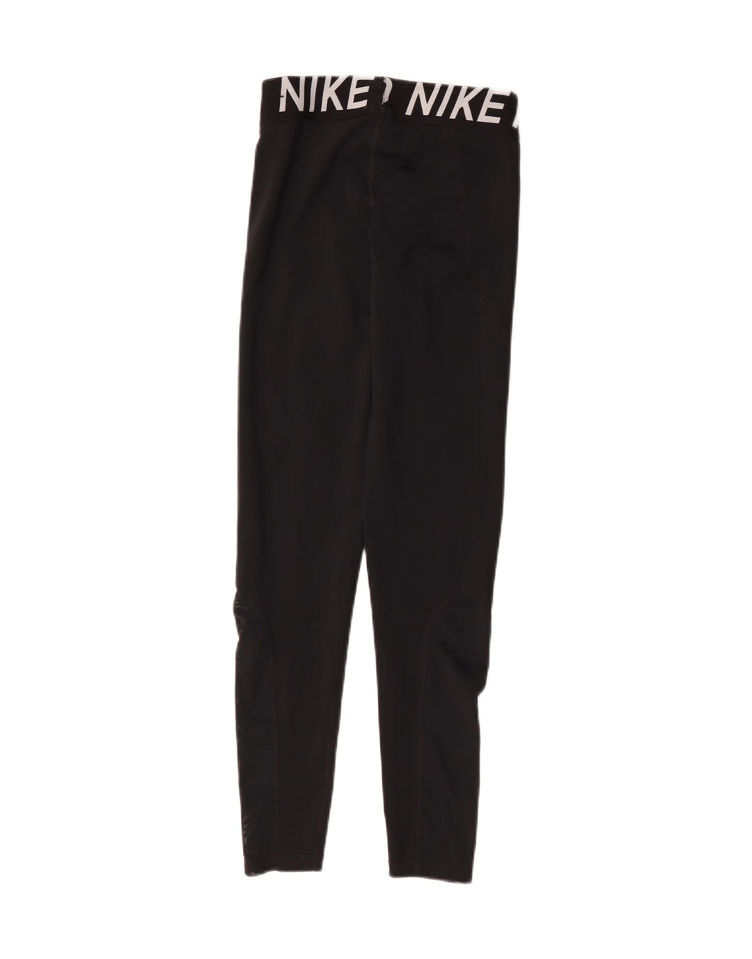 Nike Dame Grafiske Leggings UK 12 Medium Sort Polyester