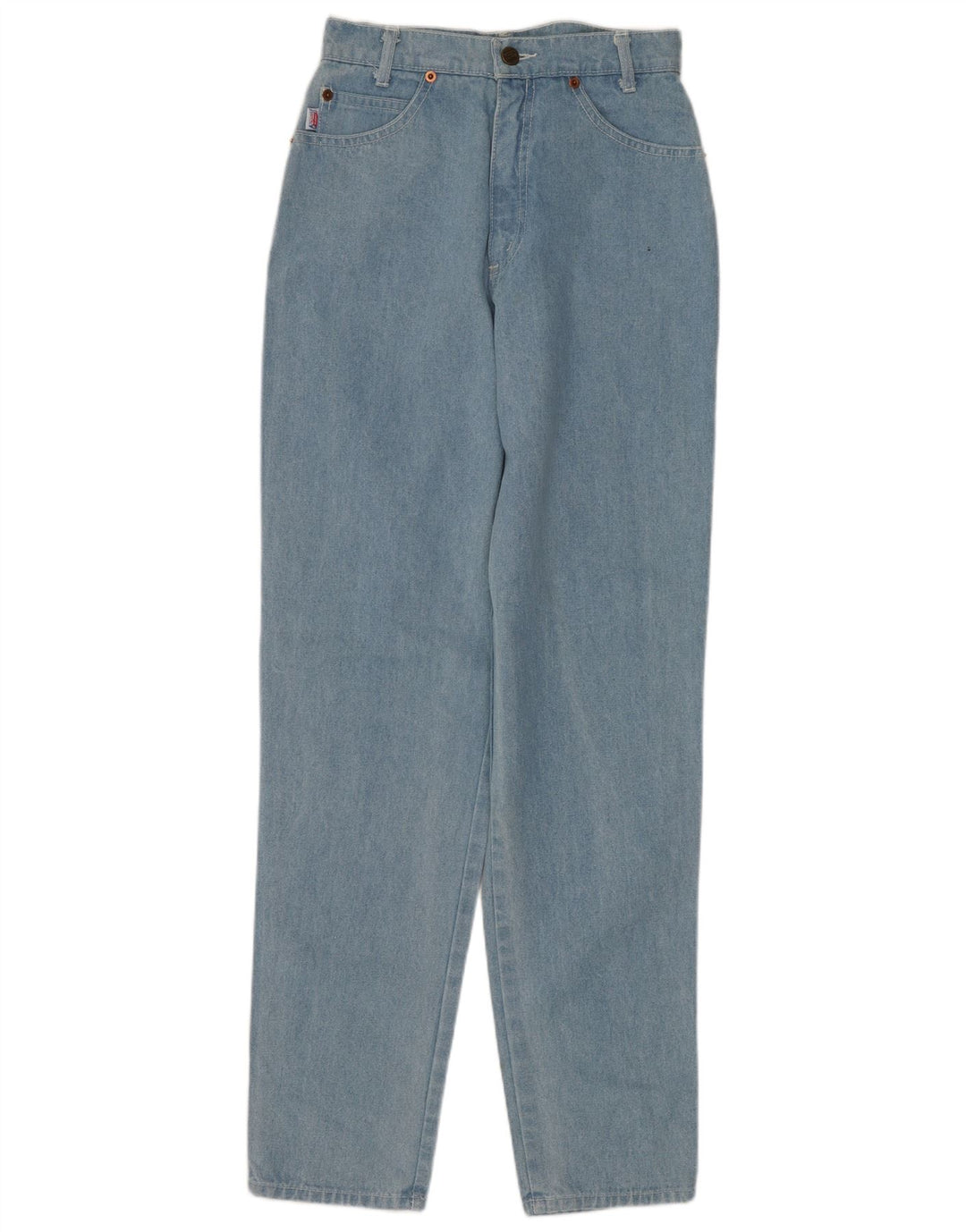 ENRICO COVERI Piger Højtaljede tilspidsede jeans 13-14 år W24 L30 Blå