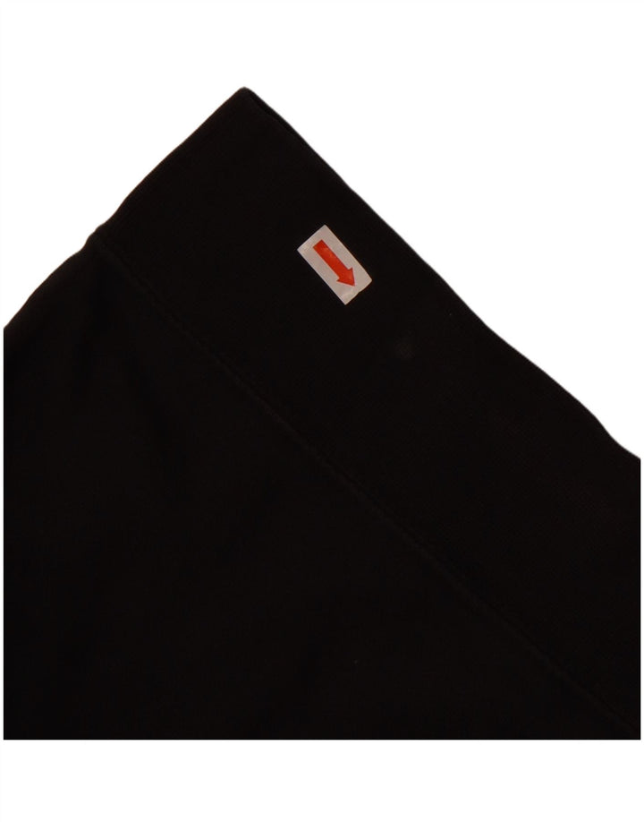 Nike Dame Oversized Sweatshirt Jumper UK 10 Small Black Bomuld