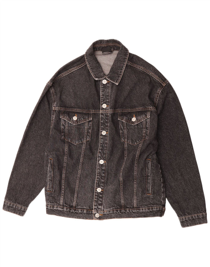 Urban Outfitters Denimjakke til mænd UK 40 Stor sort bomuld