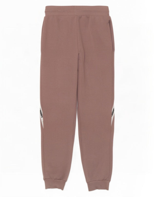 Puma Grafisk træningsdragtbukser til kvinder Joggers UK 10 Small Pink Colourblock