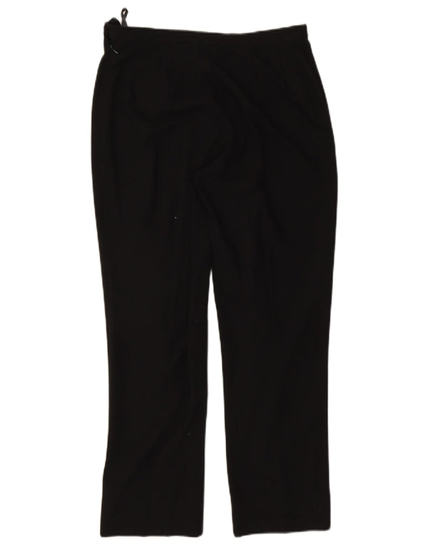 Marks & Spencer Lige fritidsbukser til kvinder UK 12 Medium W30 L27 Sort
