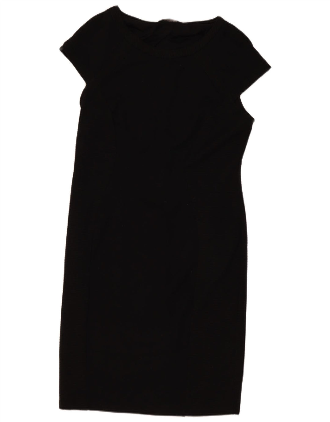 Marks & Spencer Womens Sheath Dress UK 18 XL Sort Polyester
