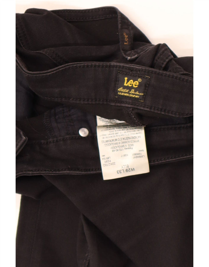 Lee Dame Elly Slim Jeans W29 L33 Sort Bomuld