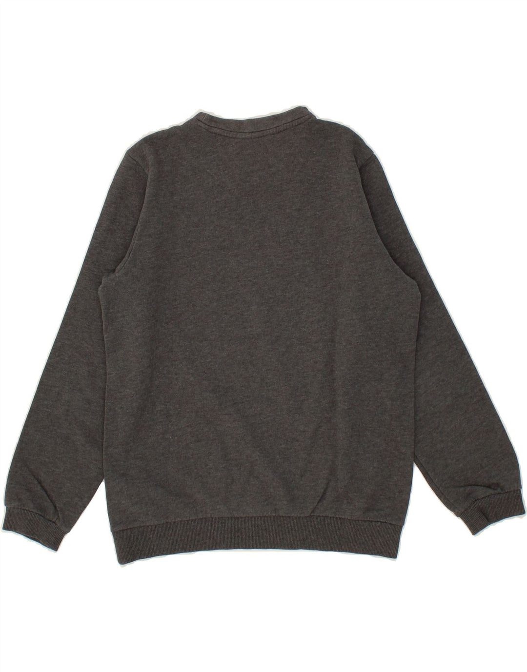ADIDAS Boys Graphic Sweatshirt Jumper 11-12 Years Medium Grey Cotton Vintage Adidas and Second-Hand Adidas from Messina Hembry 