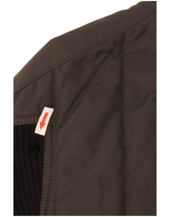 Refrigiwear Herre Bomber Jacket UK 40 Large Brown Nylon