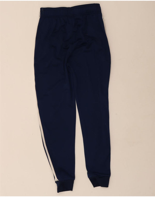 Adidas Drenge Træningsdragt Bukser Joggers 13-14 År Marineblå Polyester