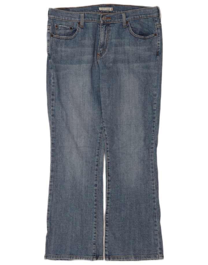 Levi's Dame 515 Bootcut Jeans US 12 Large W32 L30 Blå Bomuld
