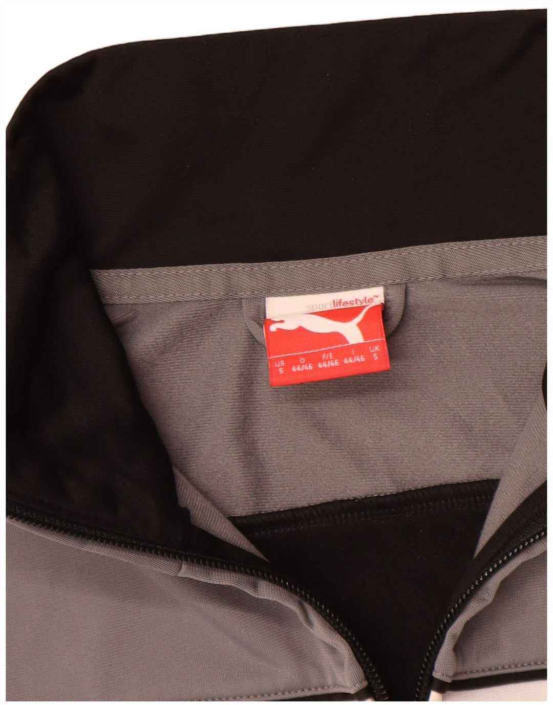 Puma Træningsdragt til mænd Top jakke Lille sort Colourblock Polyester