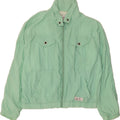 ELLESSE Womens Bomber Jacket IT 48 XL Green Cotton Vintage Ellesse and Second-Hand Ellesse from Messina Hembry 