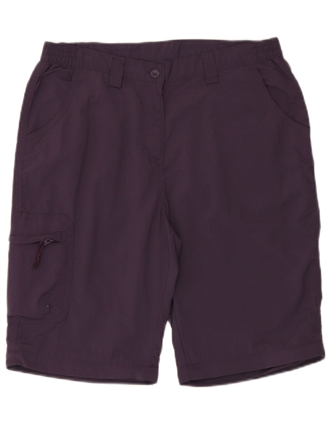 Mountain Warehouse Dame Cargo Shorts UK 12 Medium W32 Lilla