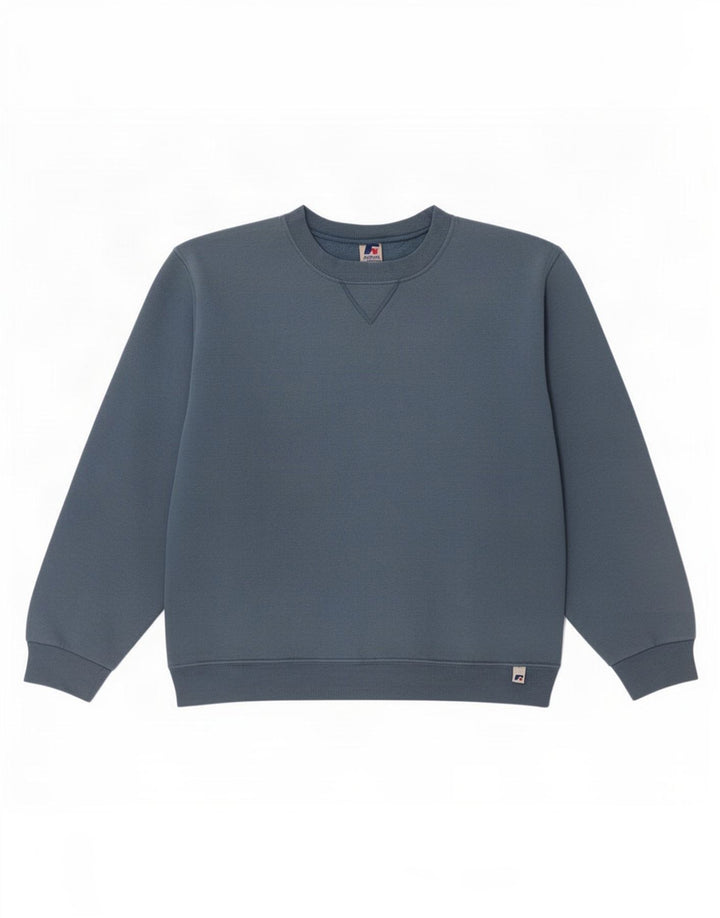 Russell Athletic Herre Sweatshirt Jumper Lille blå polyester