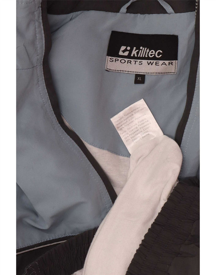 Killtec Herre træningsdragt Topjakke XL Grå Colourblock Polyester