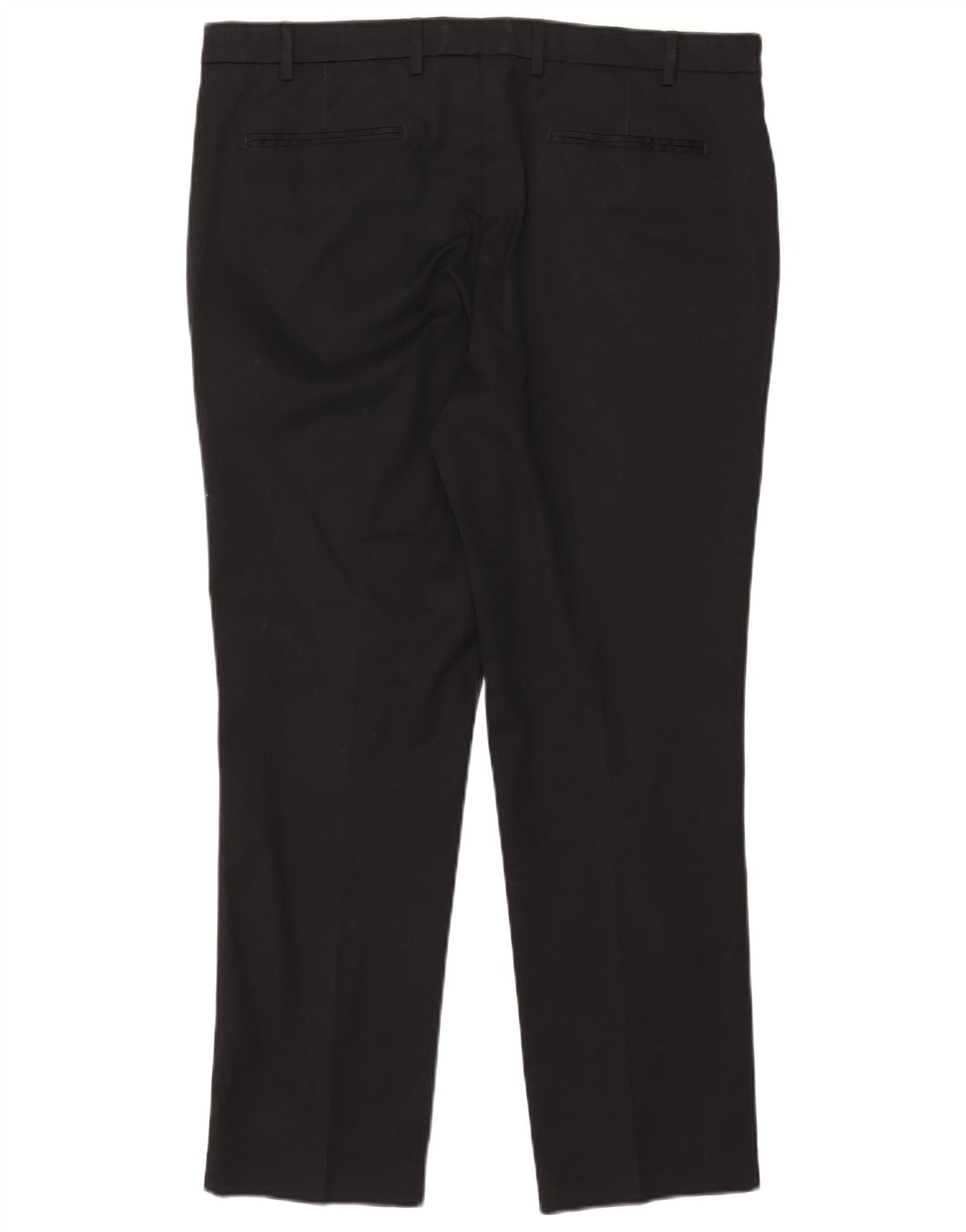 Marks & Spencer Herre Slim Fit Suit Bukser W38 L29 Sort Bomuld