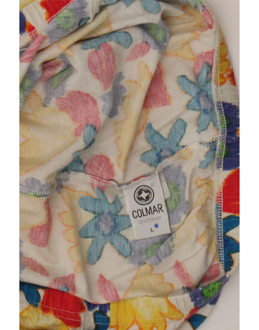 Colmar Womens Hot Pants Large W34 Flerfarvet blomstret bomuld