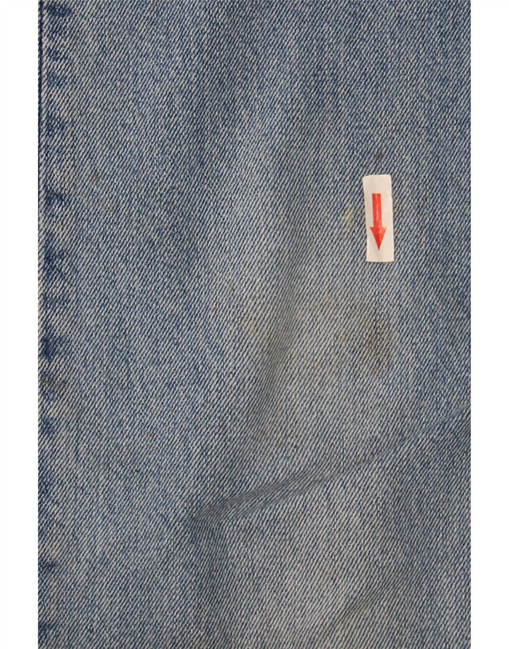 Calvin Klein Straight Jeans til mænd W30 L29 Blå Bomuld