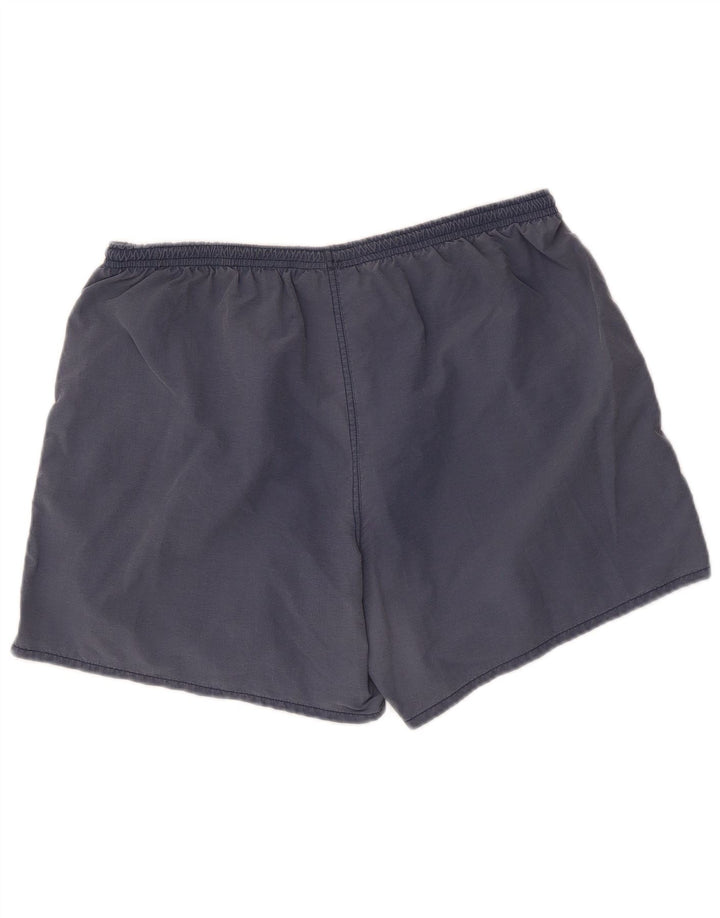 Animal Womens Sports Shorts UK 14 Large Navy Blue Polyamide