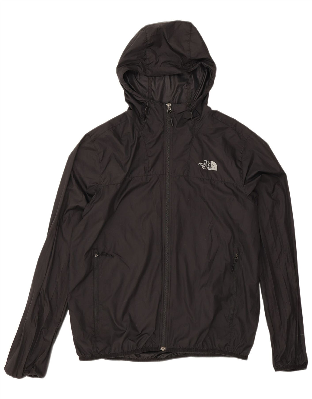 The North Face Regnjakke med hætte til mænd UK 38 Medium Sort Polyester
