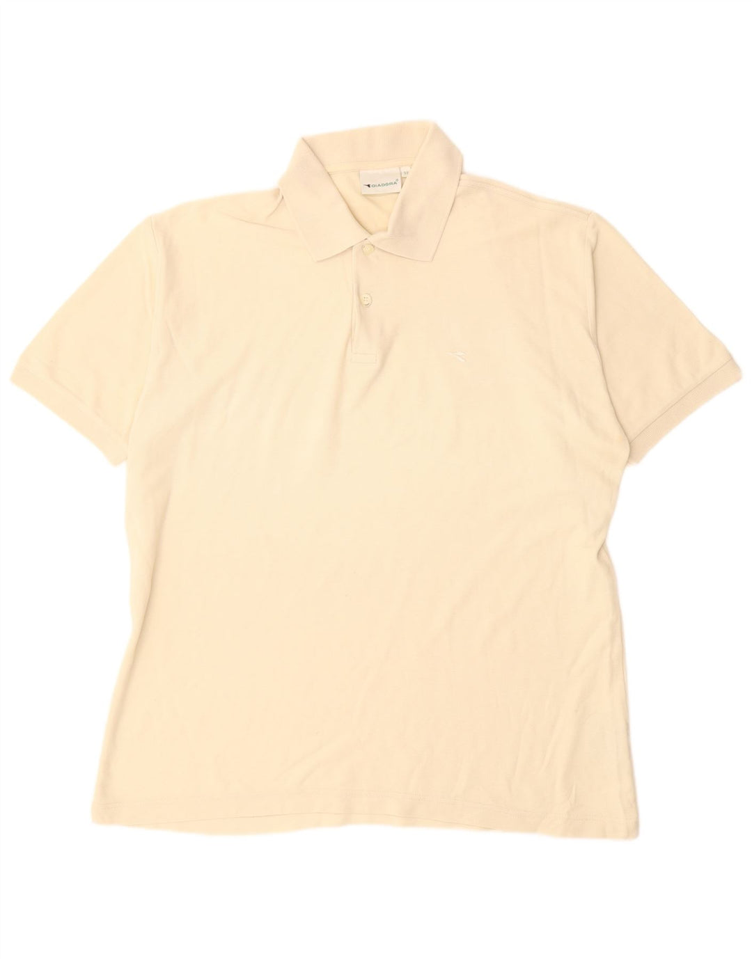 DIADORA Poloskjorte til mænd IT 52 Stor Beige Bomuld