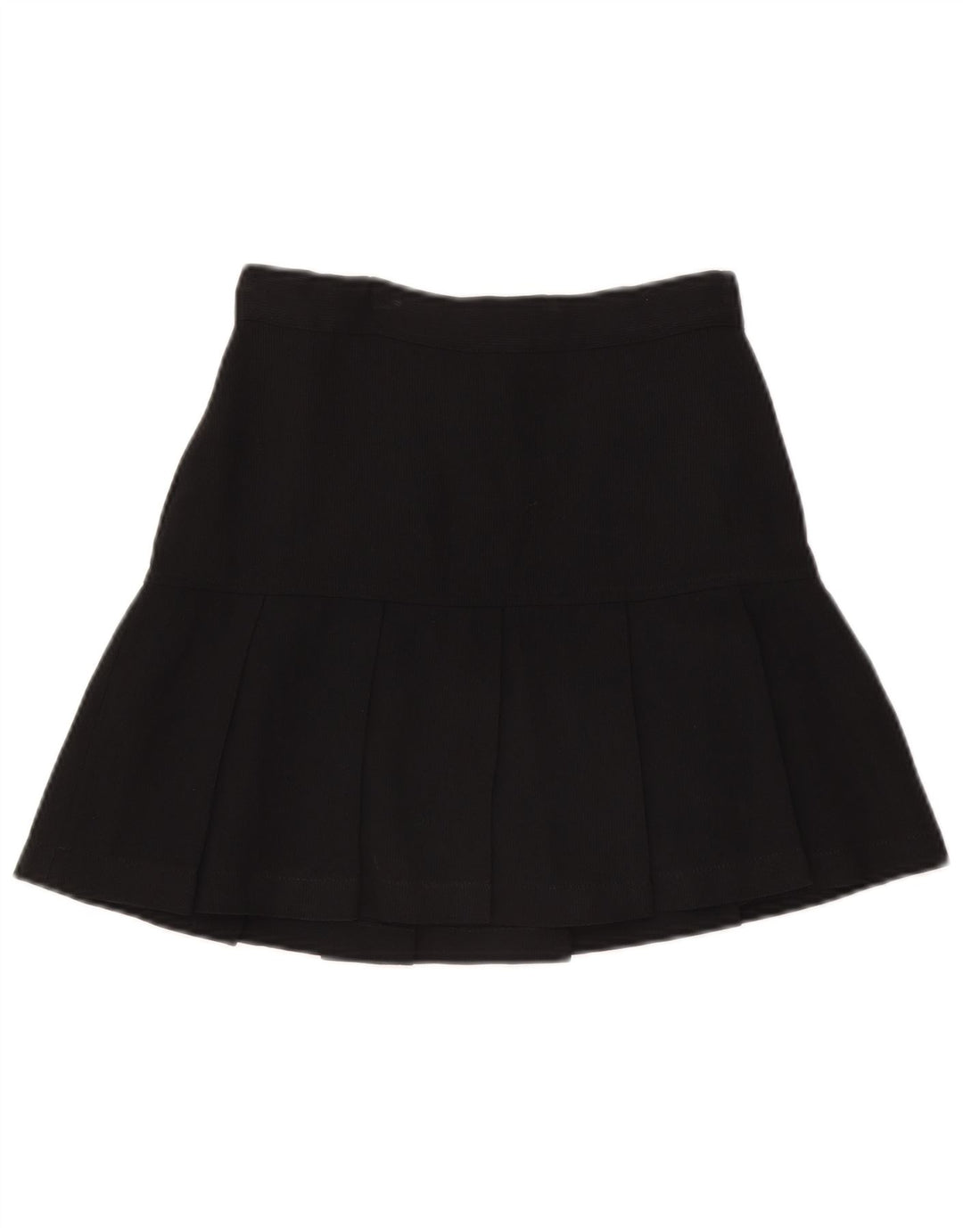 Patrizia Pepe Kvinder plisseret A-line nederdel IT 44 Medium W28 Sort