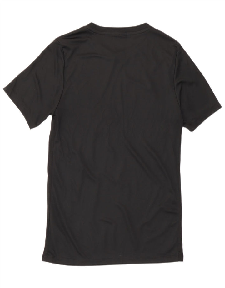 Nike Herre T-Shirt Top Lille Sort Polyester Sports