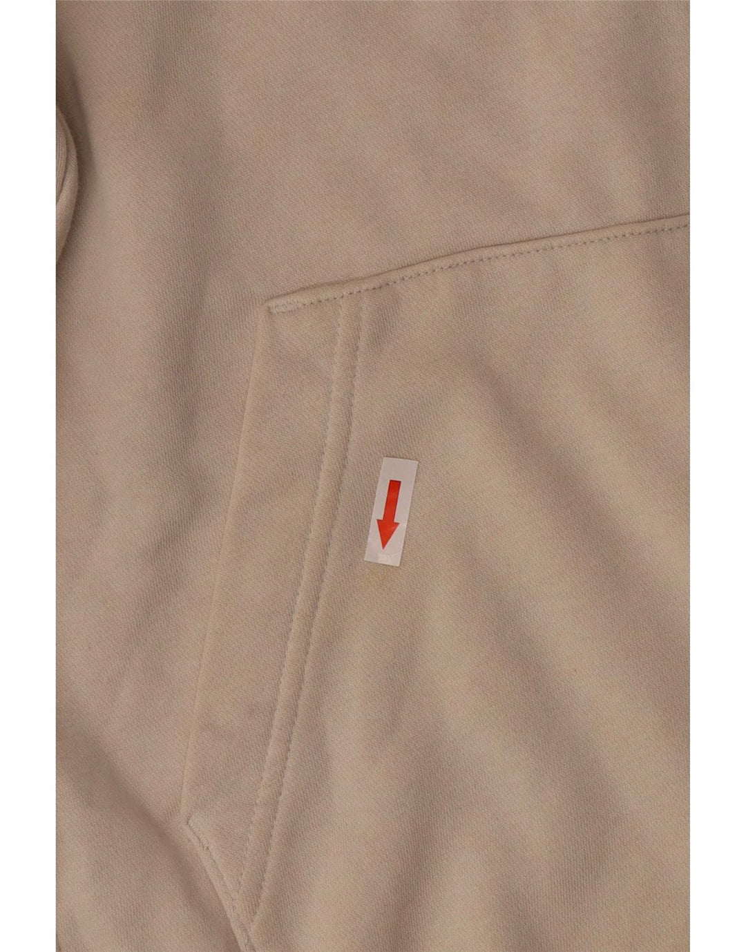 Nike hættetrøje til mænd, lille beige bomuld
