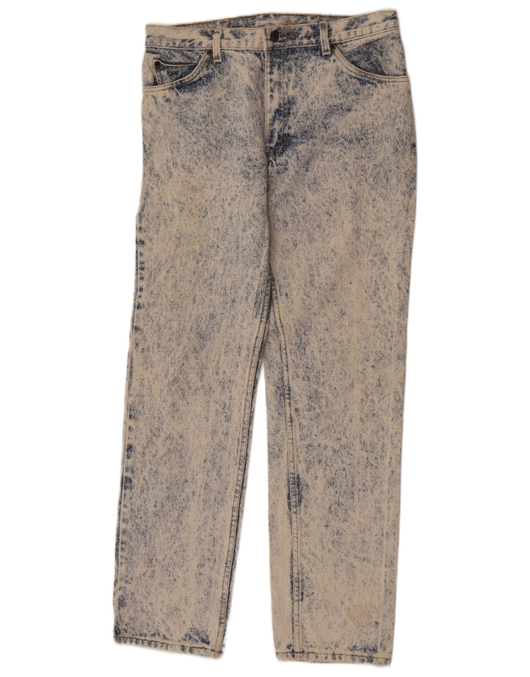 Lee Straight Jeans til mænd W31 L32 blå bomuld