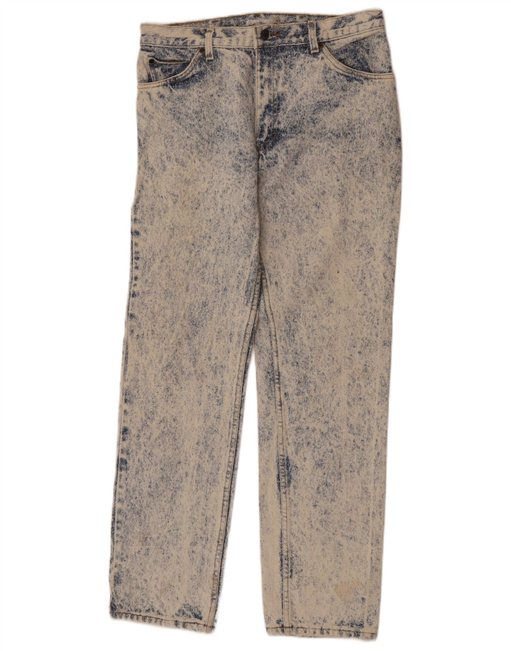 Lee Straight Jeans til mænd W31 L32 blå bomuld