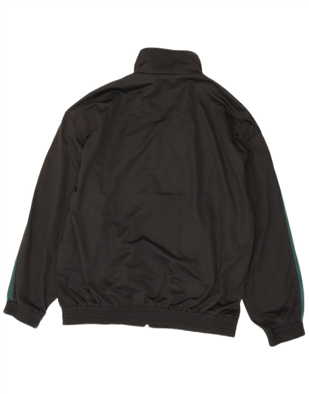 Vintage træningsdragt til mænd Topjakke Stor sort Colourblock Polyester