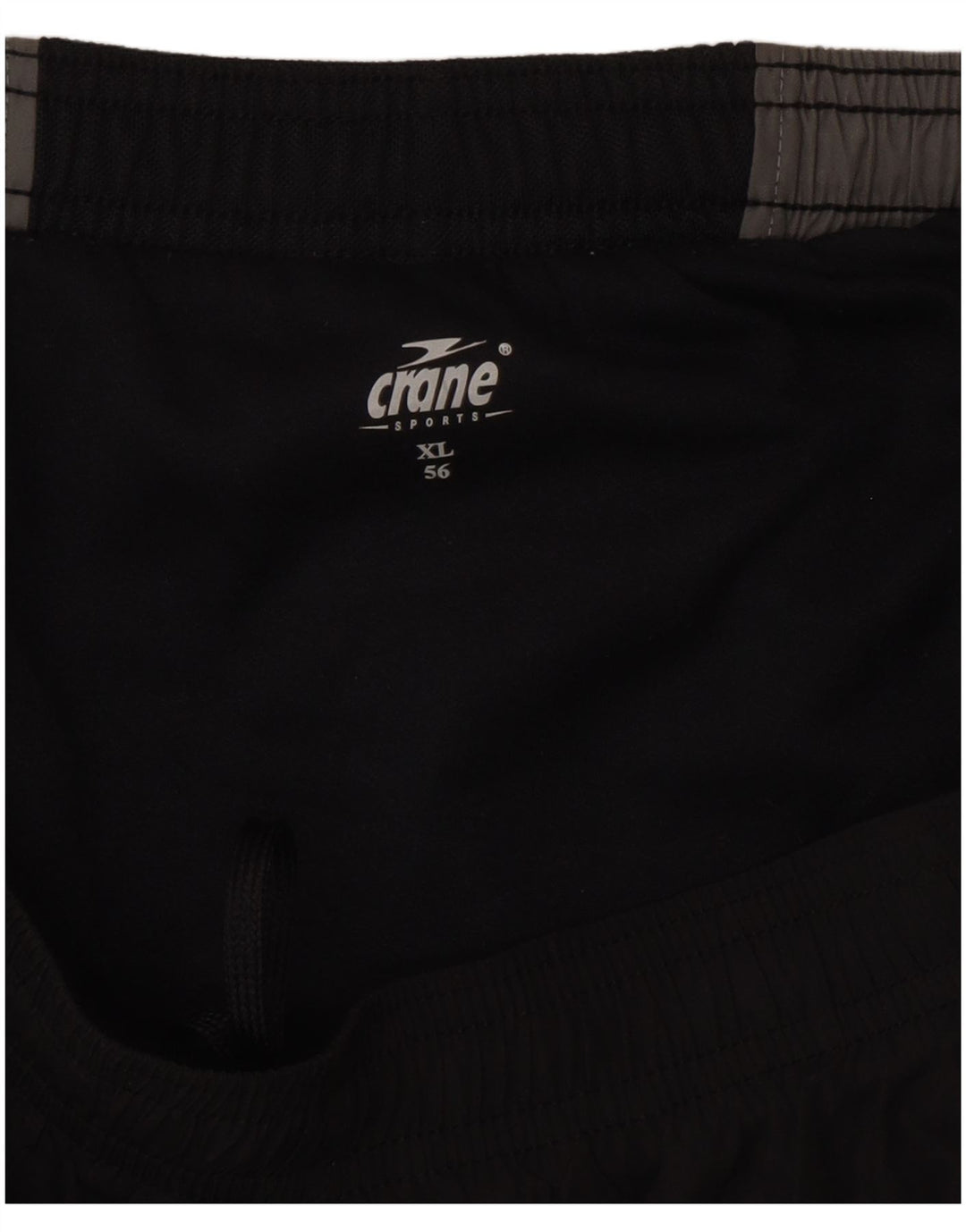 Crane Herre Sportshorts XL Sort Colourblock