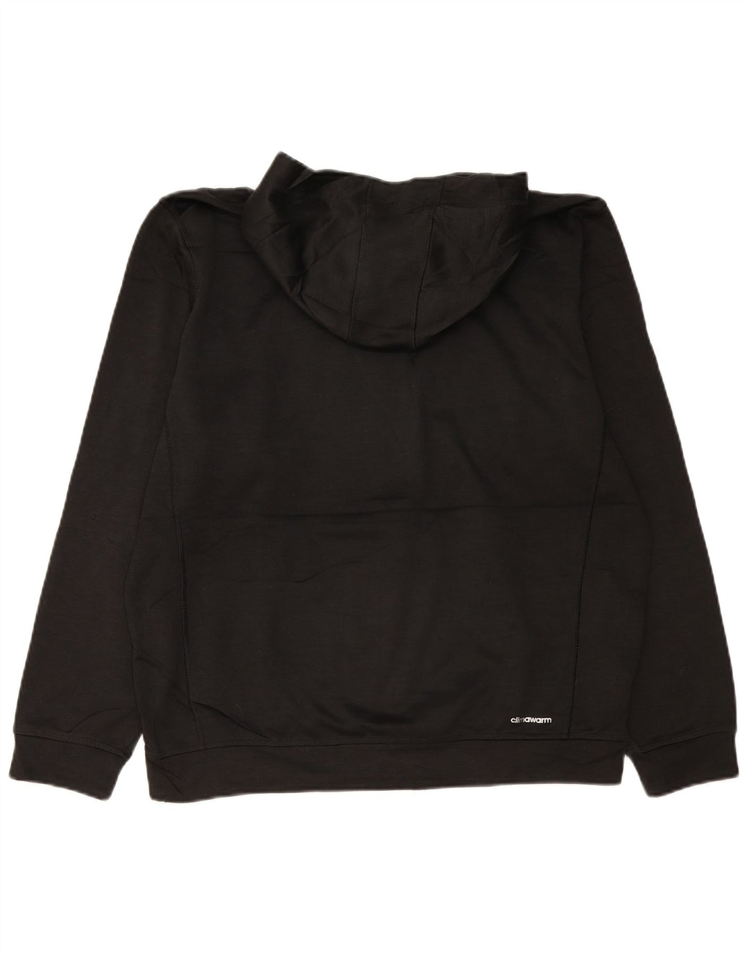 Adidas Herre Climawarm Hoodie Jumper Large Sort Polyester