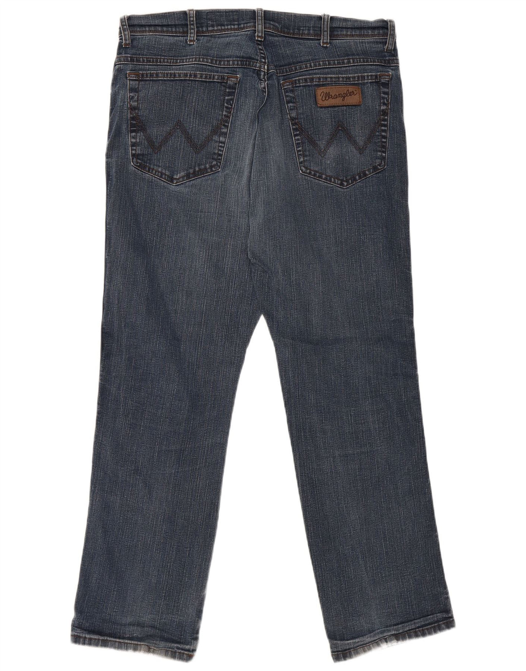 WRANGLER Herre Texas Straight Jeans W34 L30 Blå Bomuld