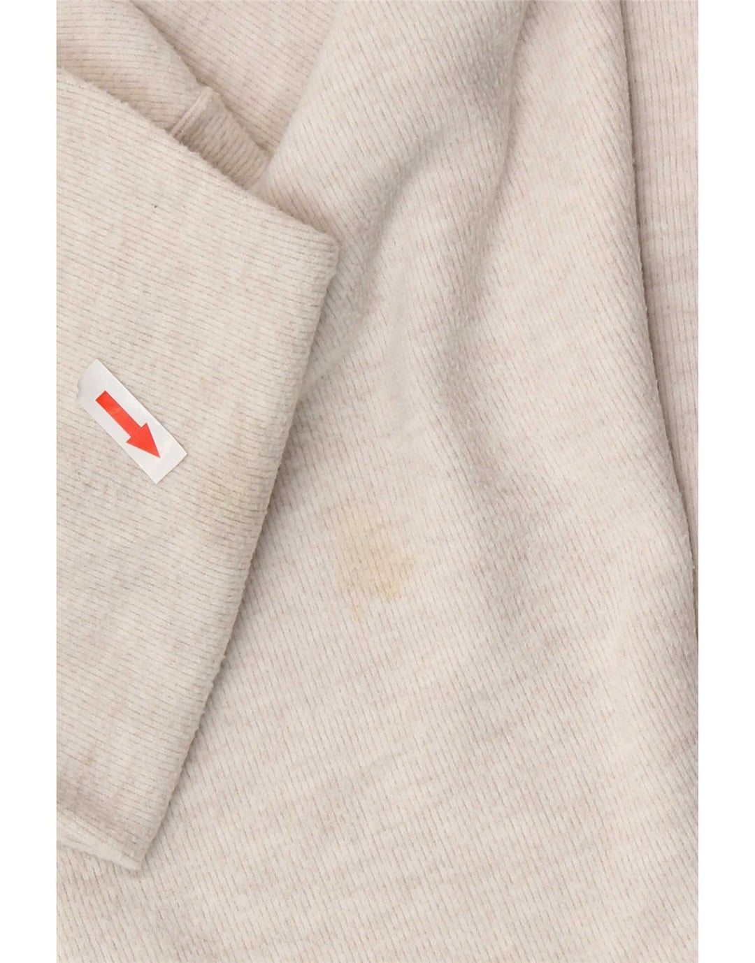 Zara Dame Oversized Top Langærmet UK 16 Large Off White