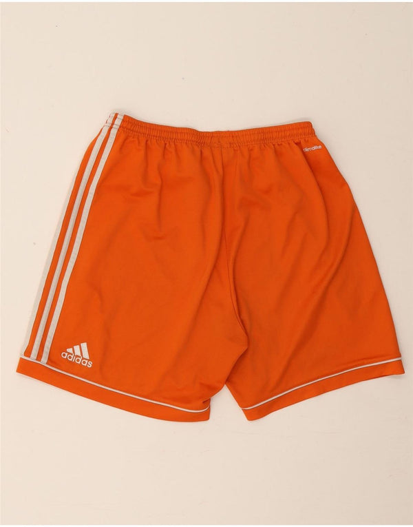 Adidas Herre Climalite Sportshorts Large Orange Polyester