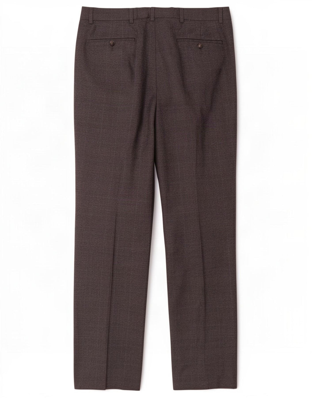 Marks & Spencer Herre bukser med almindelige jakkesæt W36 L33 Grå Houndstooth Uld